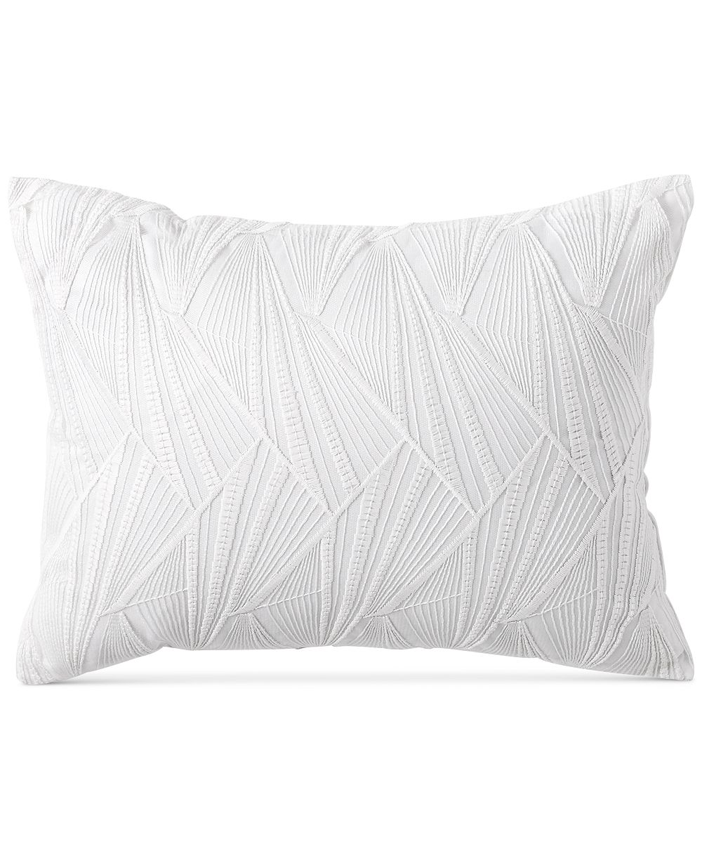 DKNY Refresh Embroidered Decorative Pillow, 12" x 16"