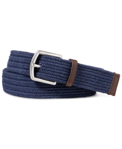 Мужской эластичный вощеный ремень Polo Ralph Lauren