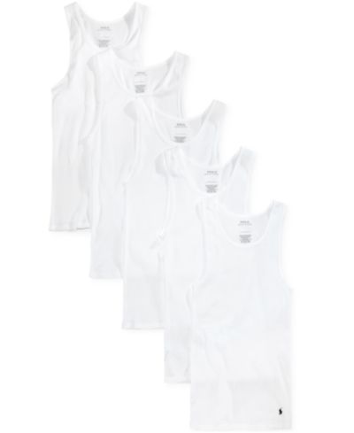 Polo Ralph Lauren Мужской комплект из 5 хлопковых майкок
