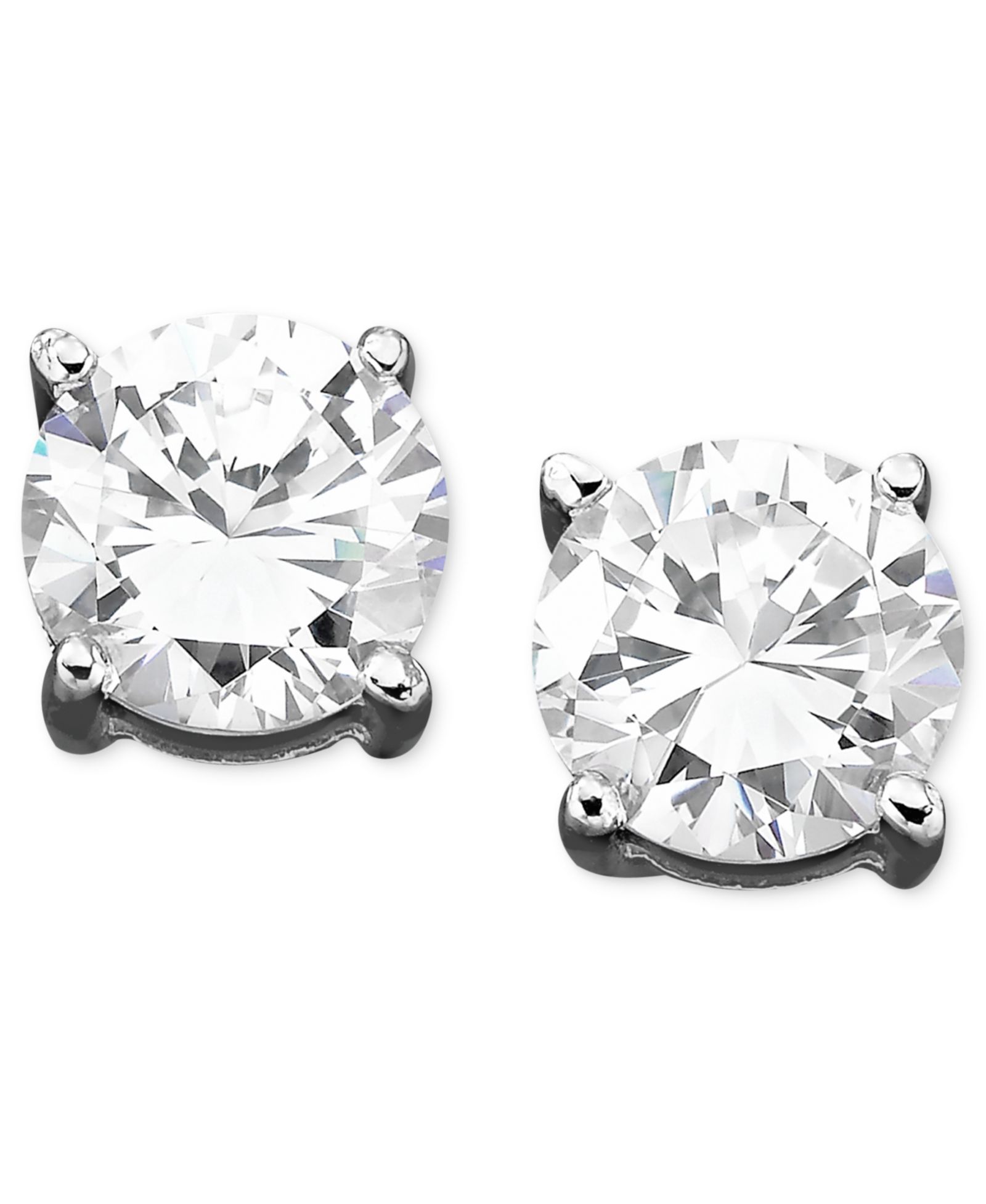 Eliot Danori серьги-гвоздики Cubic Zirconia (1 ct. t.w.)