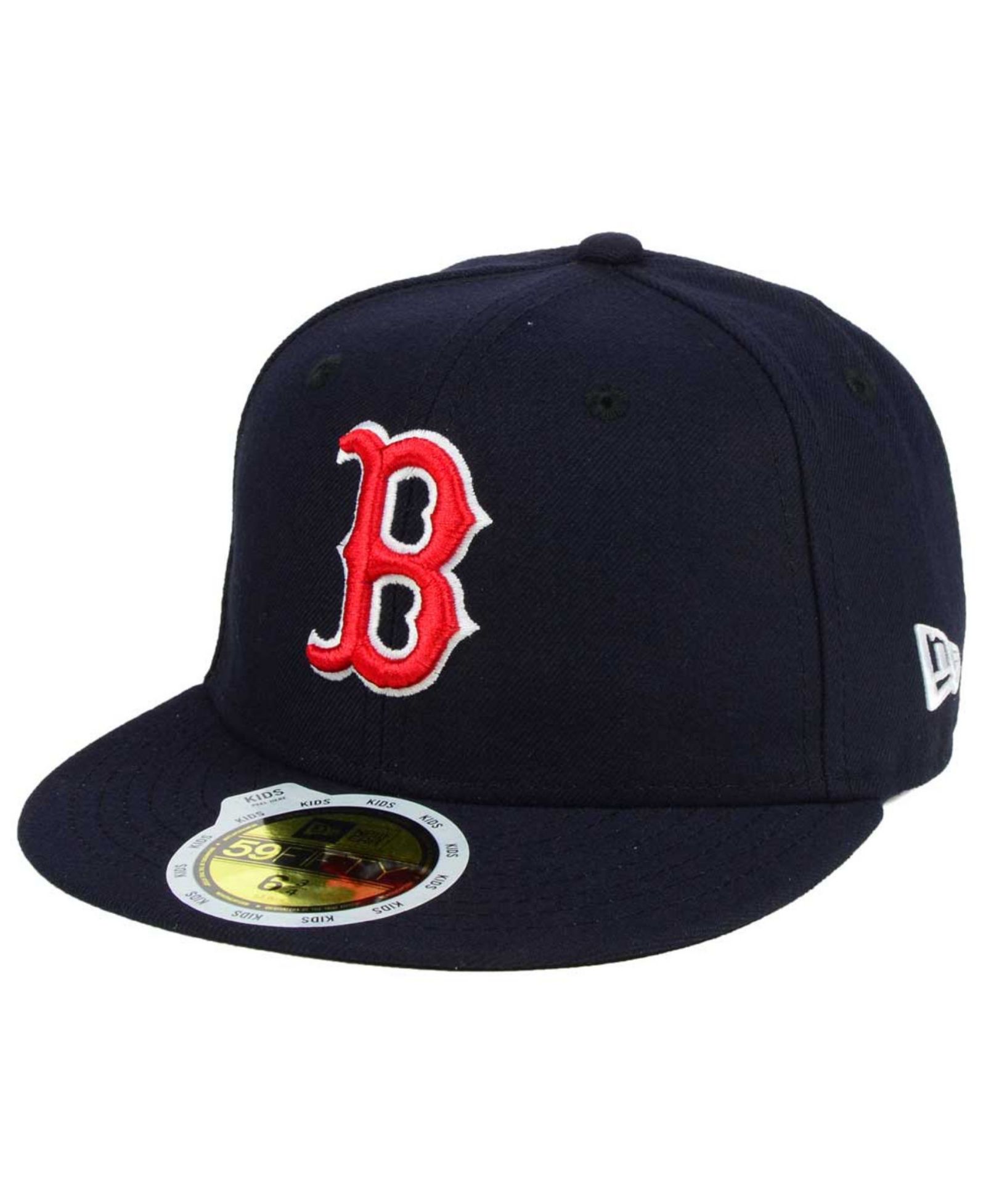 Кепка New Era Big Boys and Girls Boston Red Sox Authentic Collection 59FIFTY