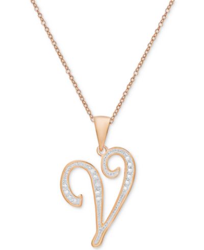 V/Rose Gold