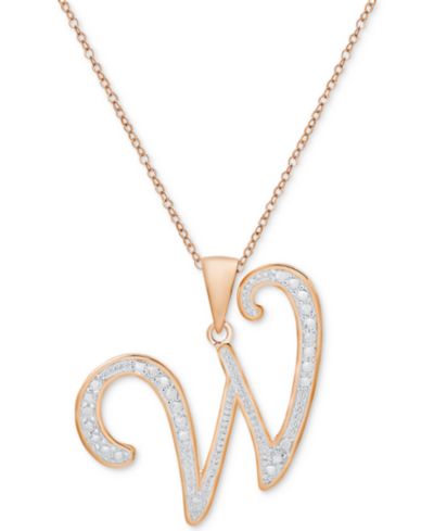 W/Rose Gold