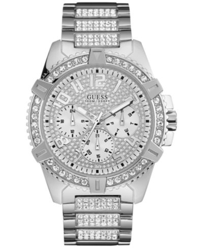 GUESS Мужские Stainless Steel Bracelet Watch 50mm
