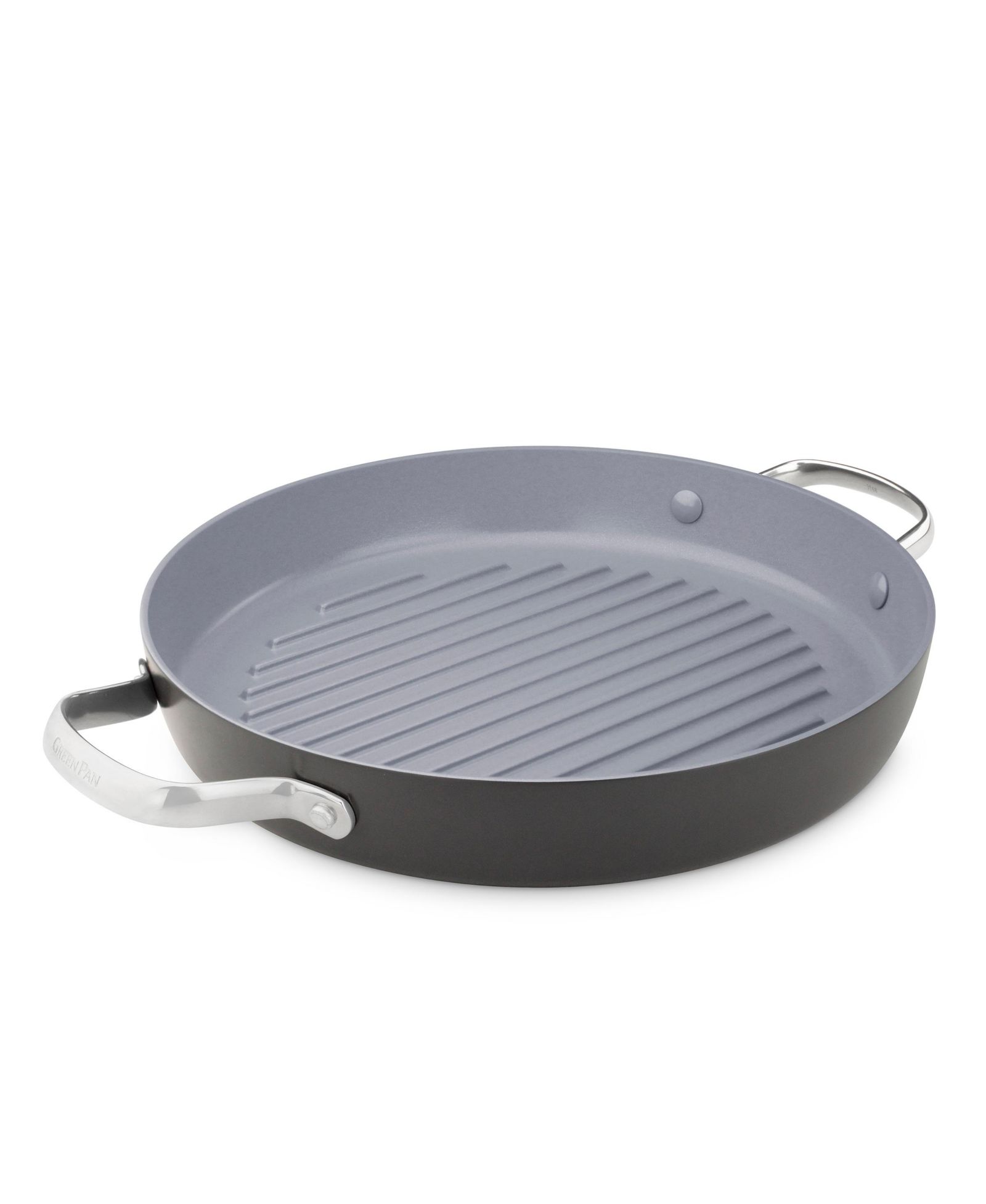 GreenPan Valencia Pro 11" Ceramic Non-Stick Round Grill Pan