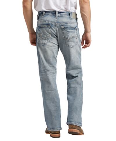 Silver Jeans Co. Мужские джинсы Gordie Relaxed-Fit Straight Leg