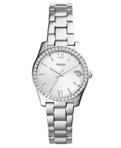 Fossil Женский Scarlette Stainless Steel Bracelet Watch 32mm