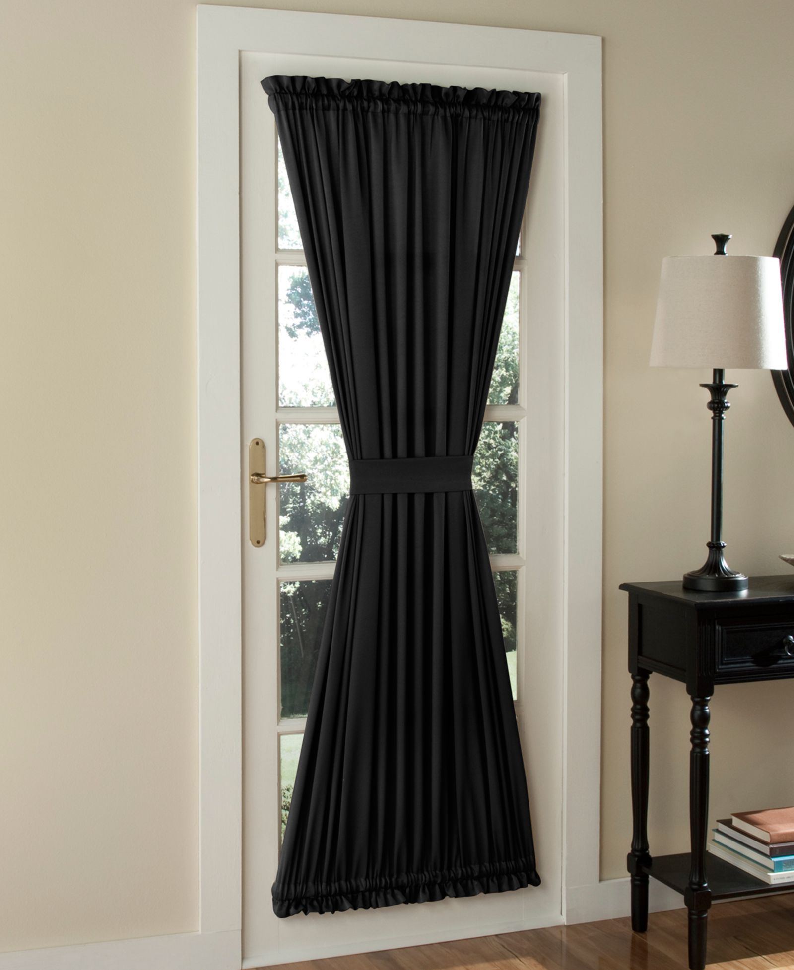 Штора на дверь Sun Zero Grant Room Darkening Rod Pocket