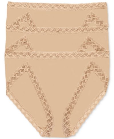Женские трусики Natori Bliss French Cut, набор из 3 штук, 152058MP