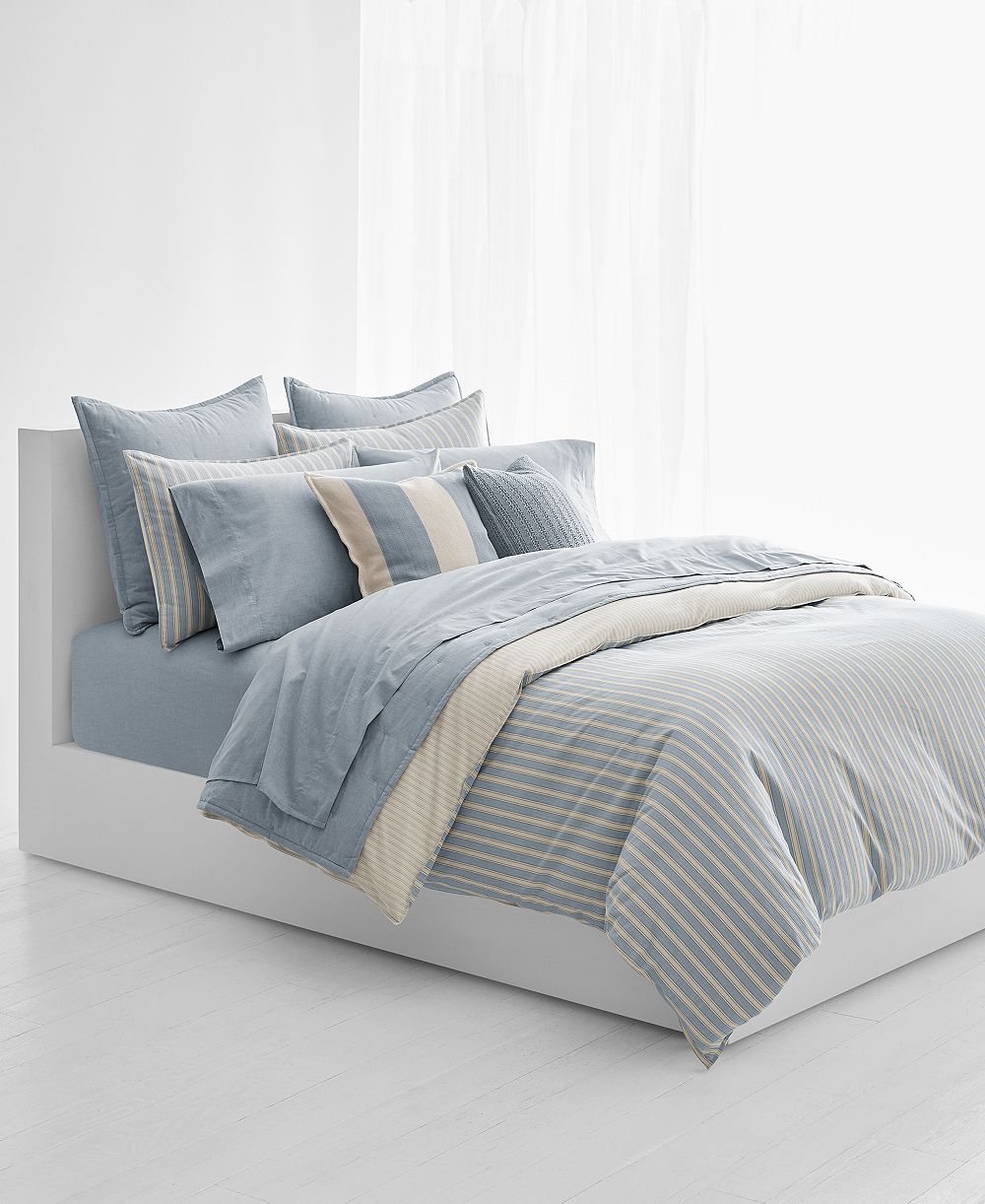 Пододеяльник Lauren Ralph Lauren Graydon Bold Stripe, Full/Queen