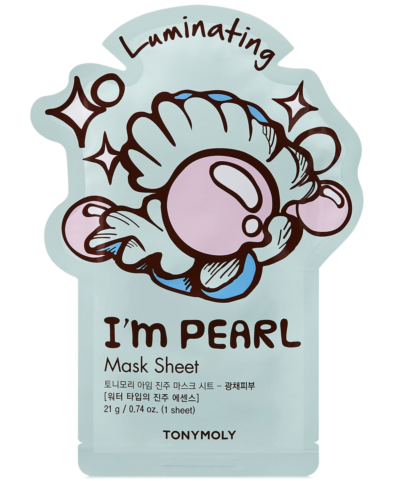 TONYMOLY I'm Pearl Sheet Mask - Luminating