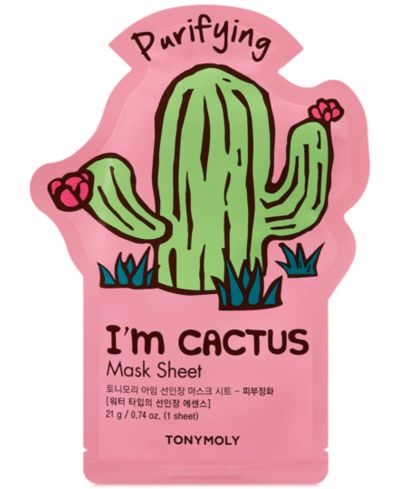 TONYMOLY Маска для лица TONYMOLY I'm Cactus - Purifying