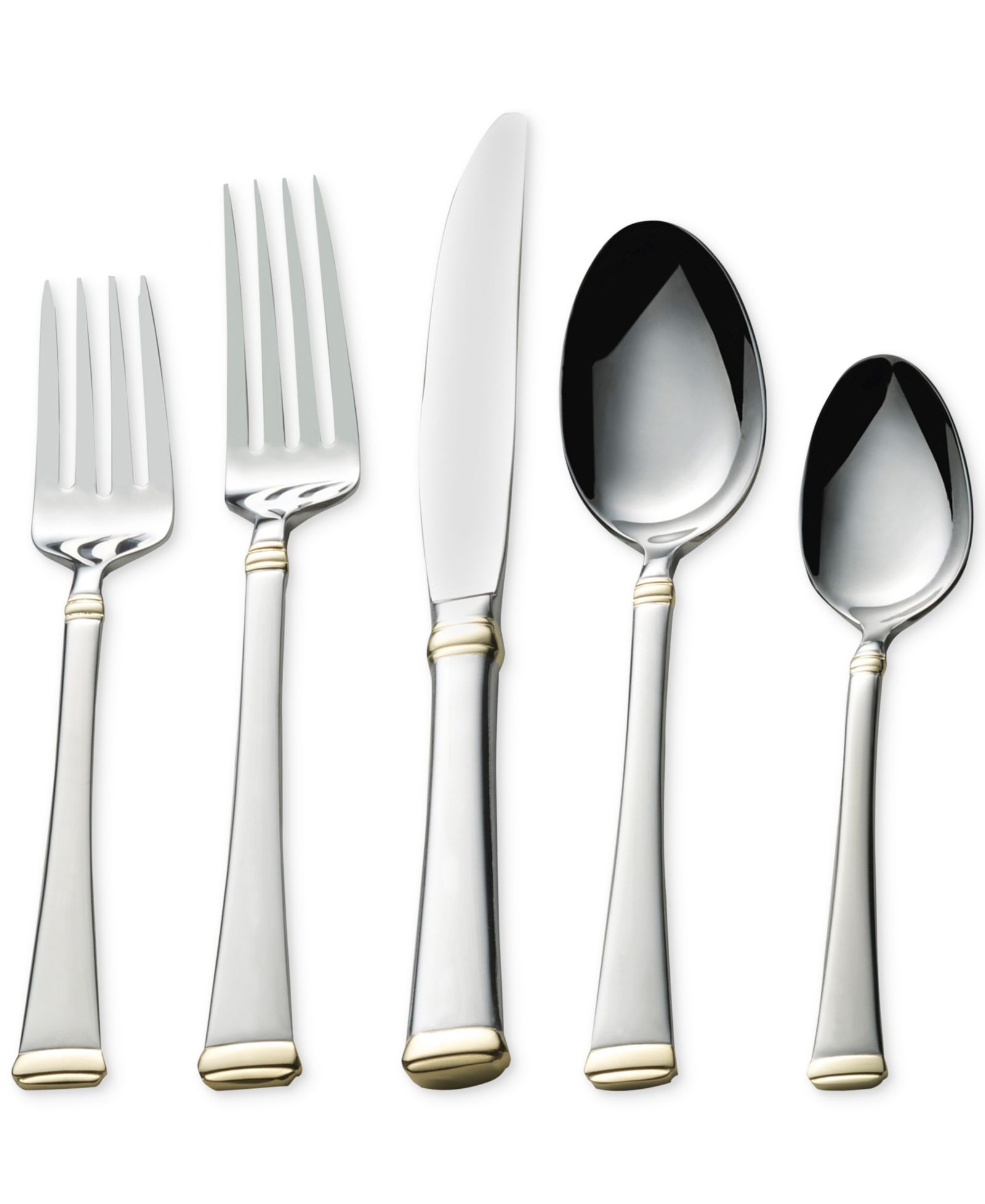 Mikasa Gold Harmony 65 Pc. Flatware Set, Service for 12