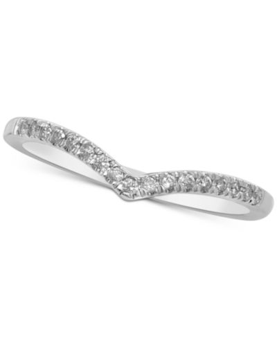 Кольцо с бриллиантами Diamond "V" Stackable