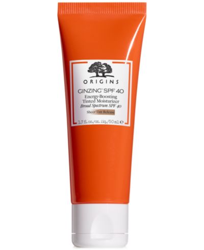 Origins GinZing SPF 40 тонирующий крем с эффектом сияния, 1.7 oz.