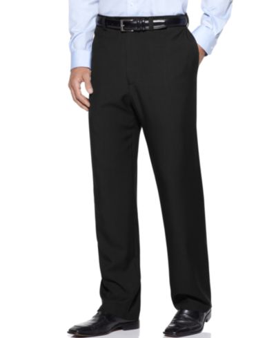 Haggar Мужские брюки Eclo Stria Classic Fit Flat Front Hidden Expandable
