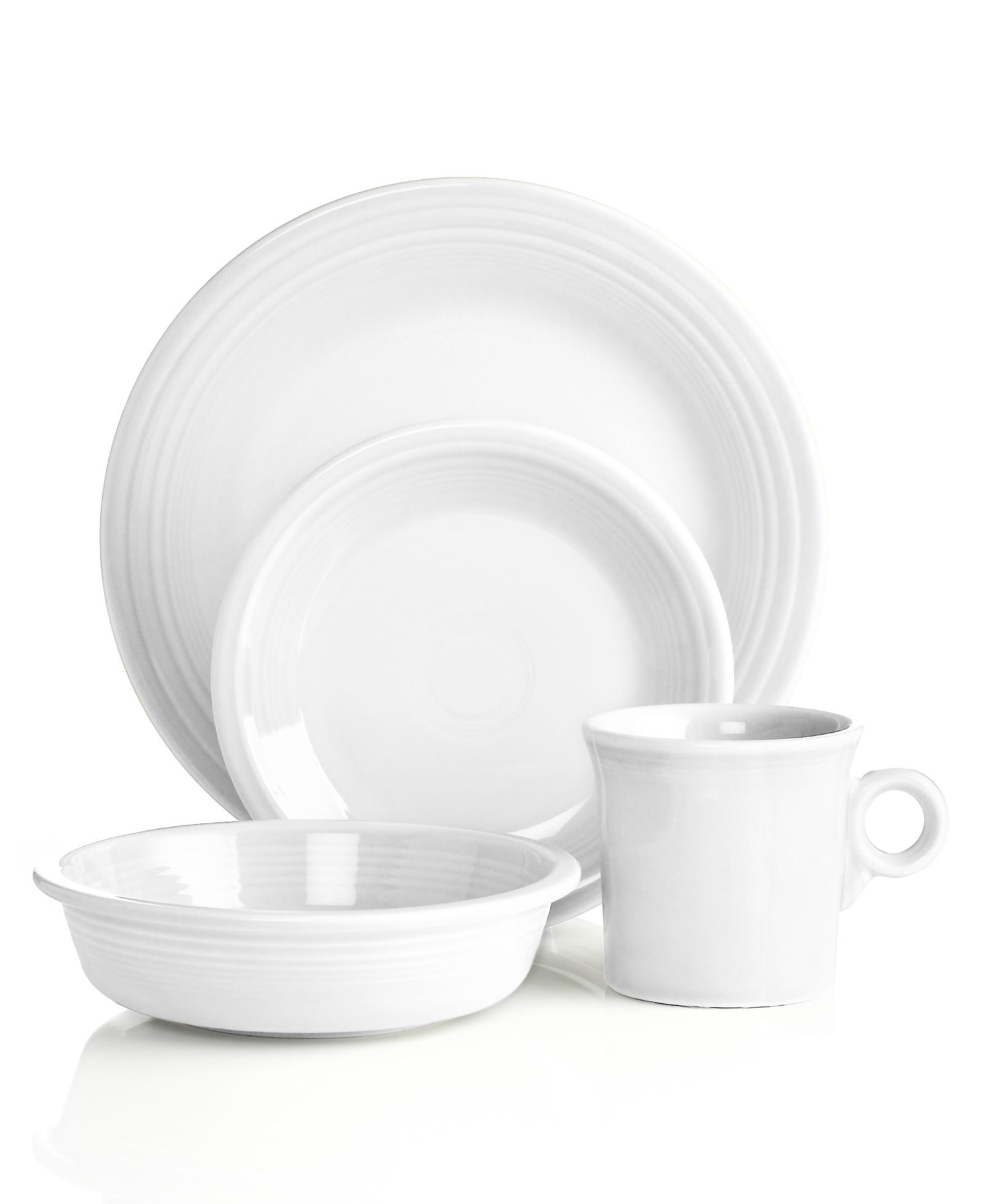 Fiesta Classic Rim 4-Piece Place Setting