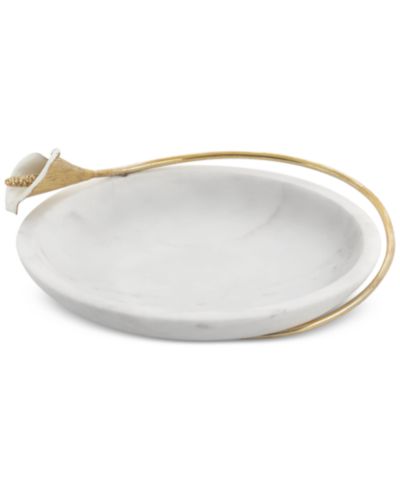 Michael Aram Calla Lily Marble Dish