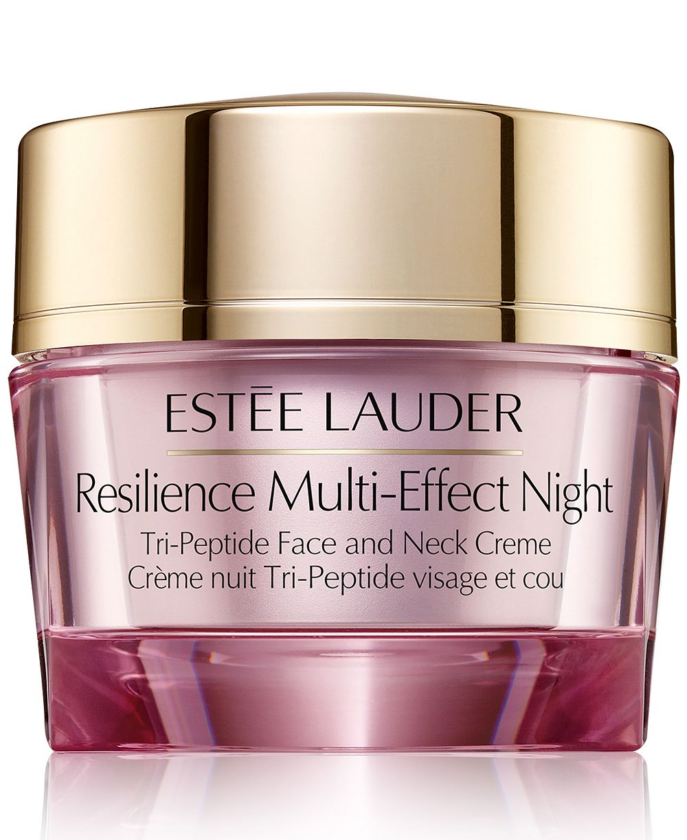 Estée Lauder Resilience многофункциональный ночной крем для лица и шелки с три-пептидами, 1.7 oz.