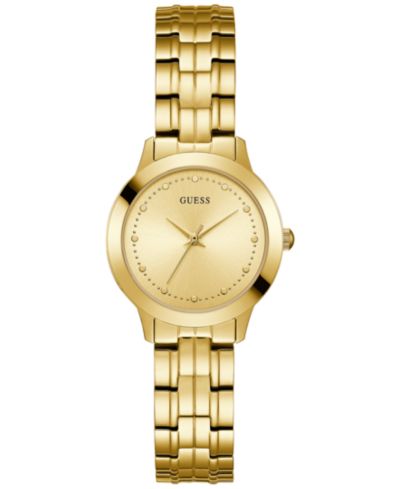 Женские часы GUESS Gold-Tone Stainless Steel Bracelet, 30mm