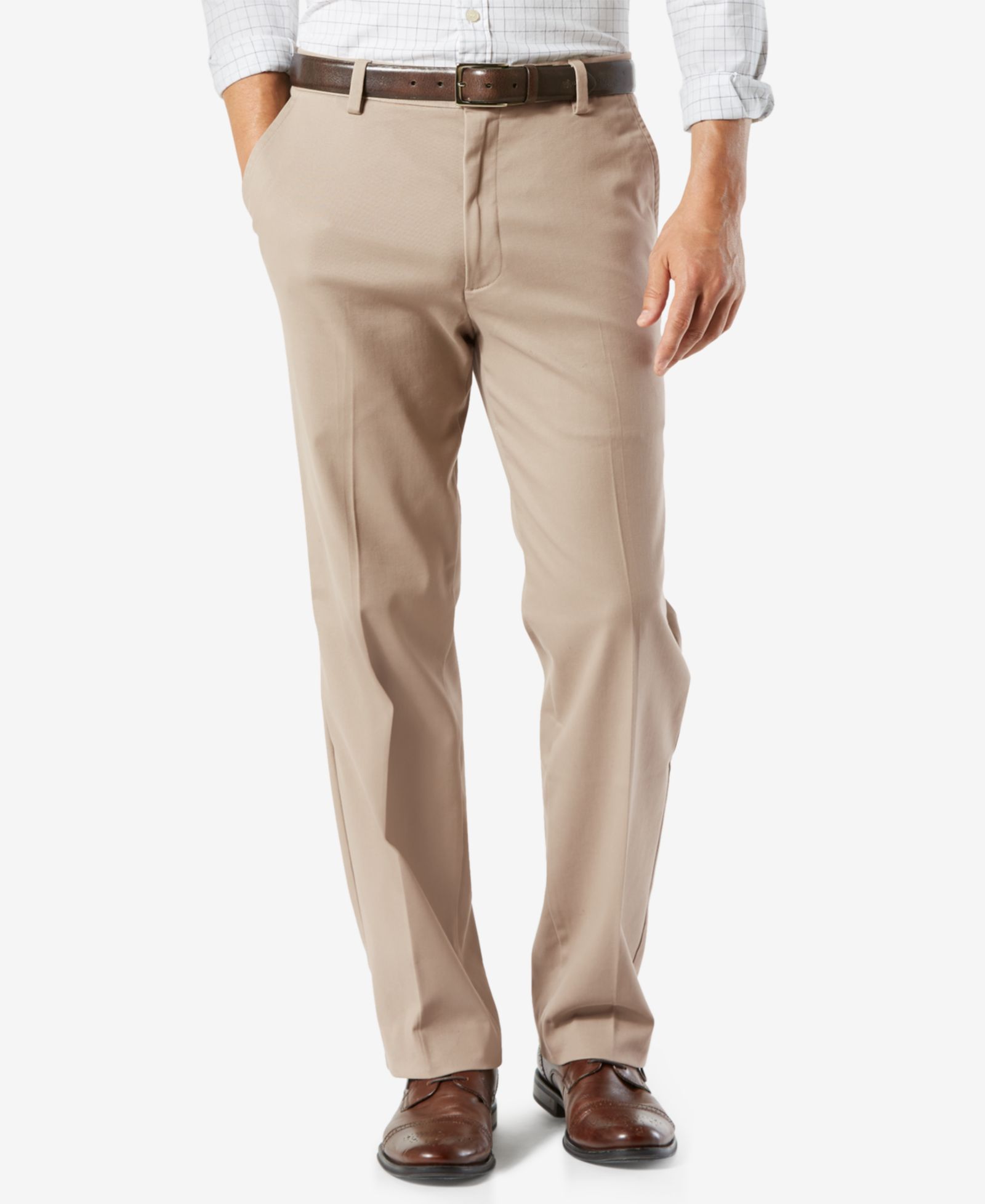 Dockers Men's Big & Tall Easy Classic Fit  Khaki Stretch Pants