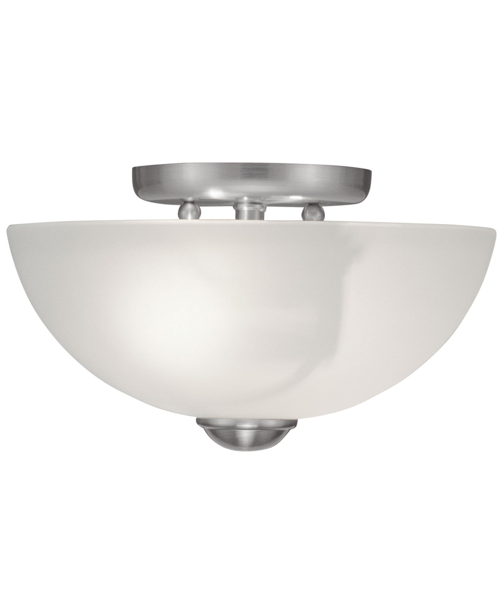 Livex Somerset 11" Semi Flush Light