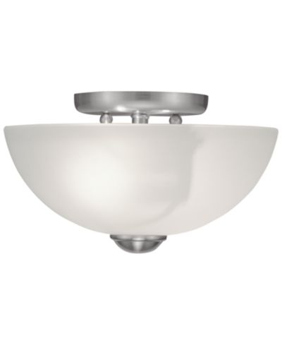 Livex Somerset 11" Semi Flush Light