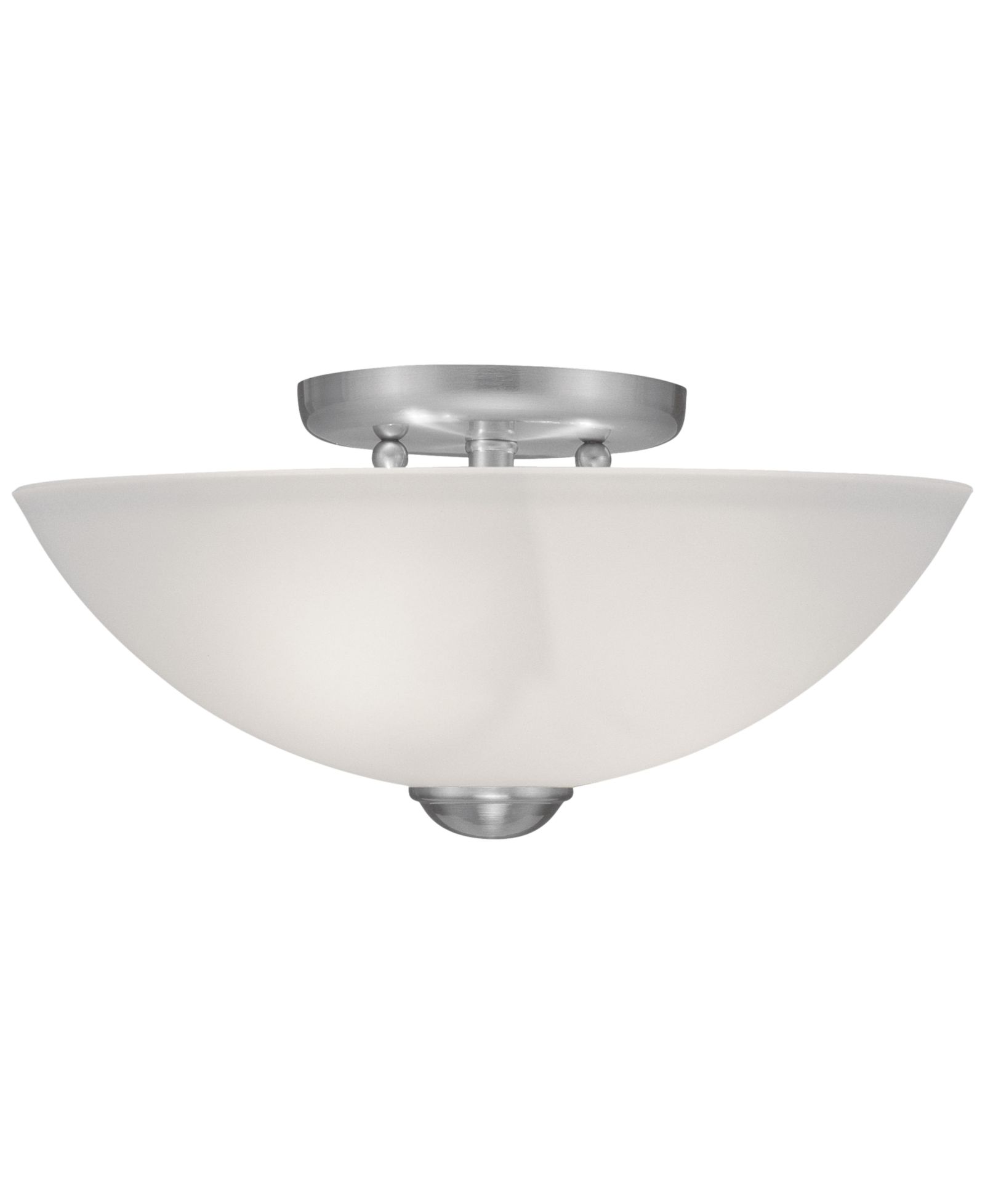 Livex Somerset 13" Semi Flush Light