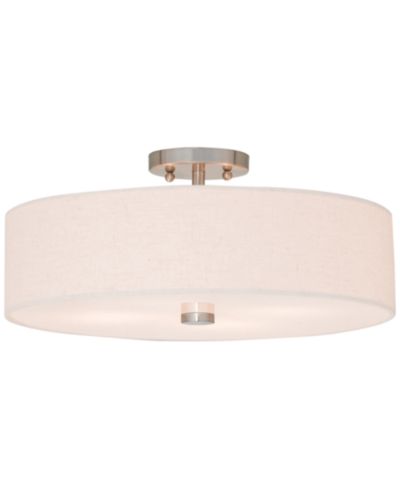 Livex Meridian Semi-Flush Light