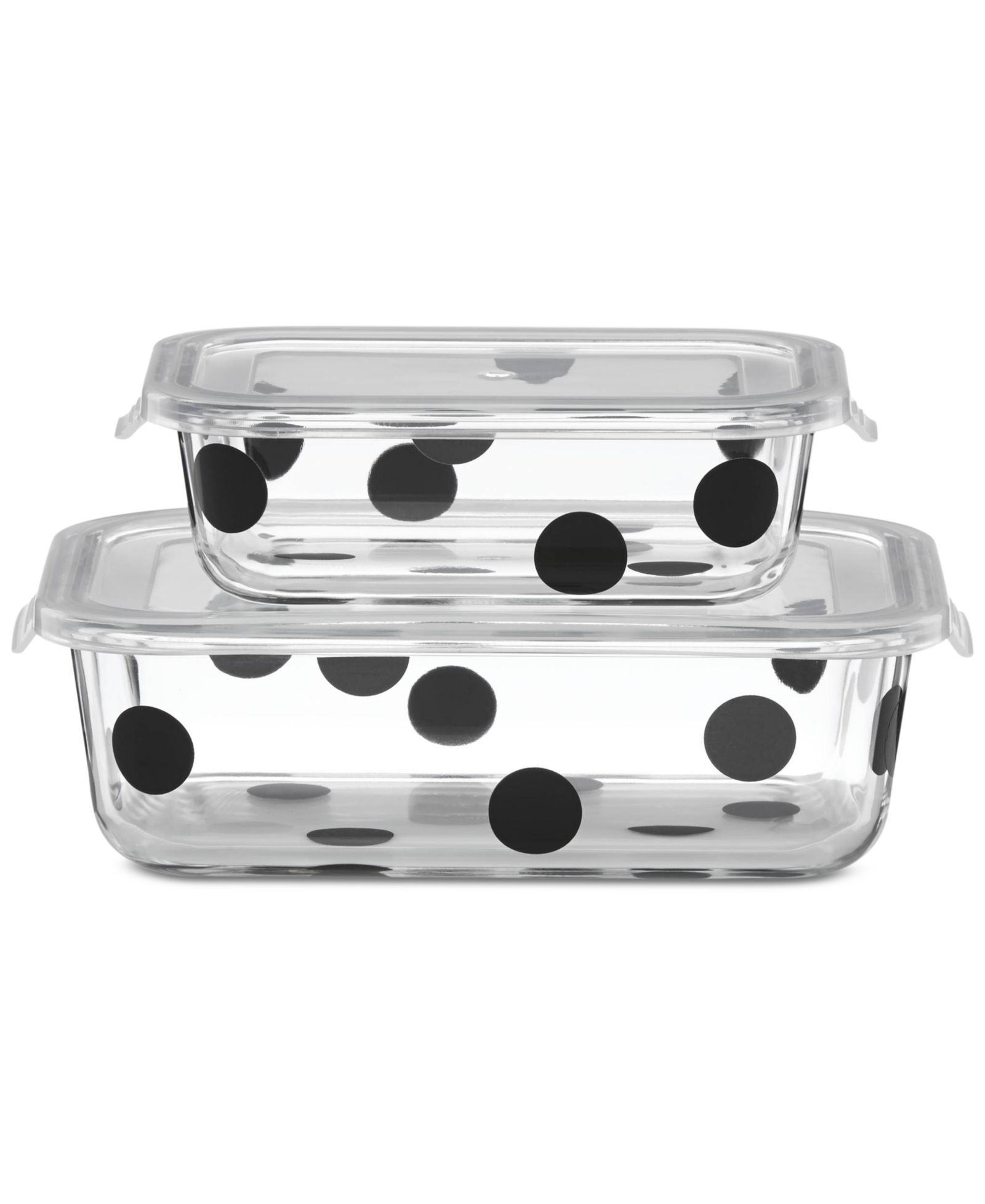 kate spade new york All In Good Taste Deco Dot 2-Container Storage Set