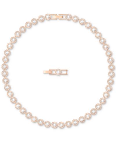 Swarovski ожерелье-чокер с кристаллами Rose Gold-Tone Crystal Halo All-Around