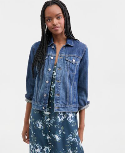 Джинсовая куртка Lucky Brand Women's Cotton Denim Trucker