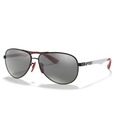 Мужские солнцезащитные очки Ray-Ban, коллекция Scuderia Ferrari RB8313M 61