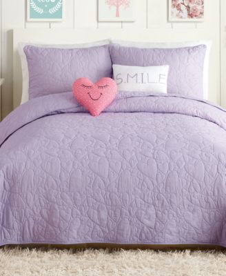 Urban Playground Heart 5-Pc. Quilt Set, Full/Queen
