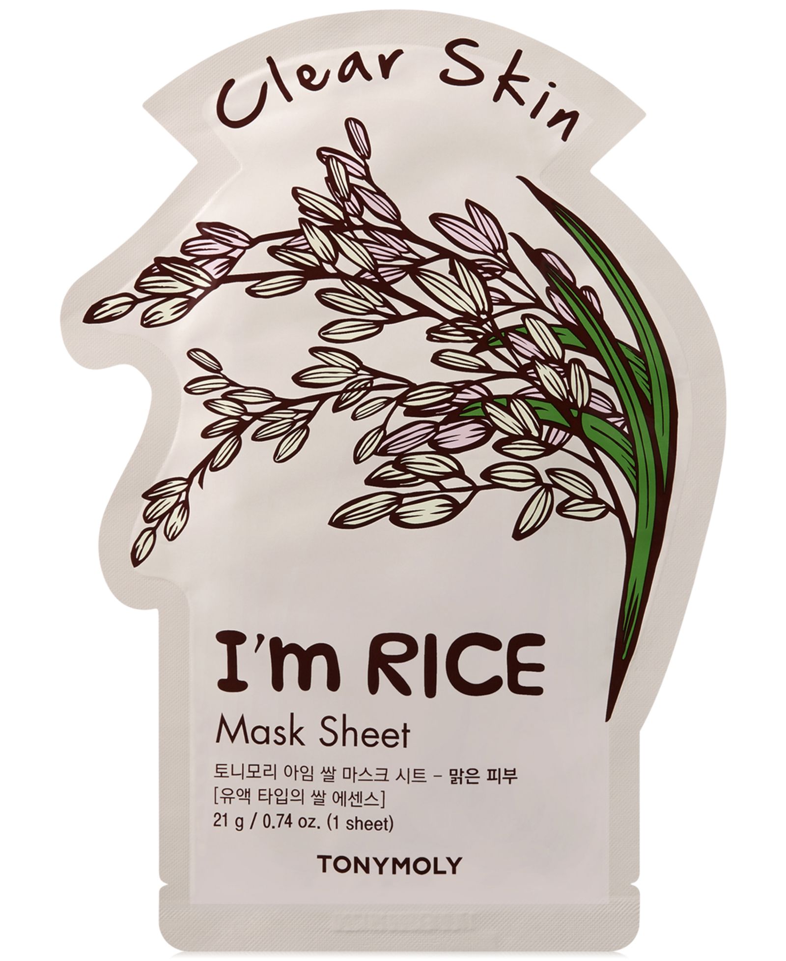 TONYMOLY I'm Rice Sheet Mask - Clear Skin