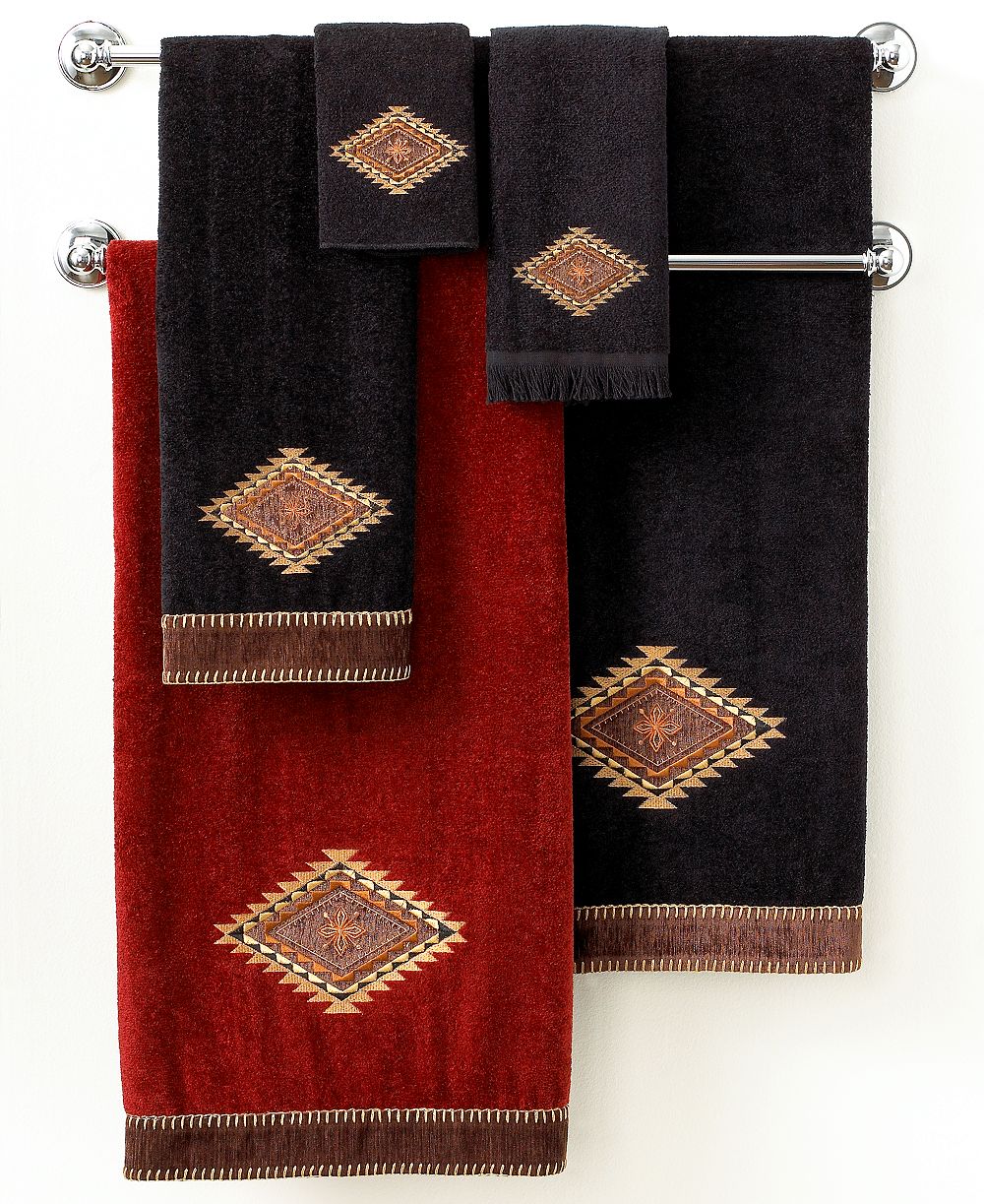 Полотенце для рук Avanti Mojave Aztec Medallion, Egyptian Cotton, 16" x 30"