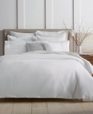 Charter Club Diamond Dot 300 Thread Count 3-Pc. Comforter Set, Full/Queen, Exclusively at Macy’s