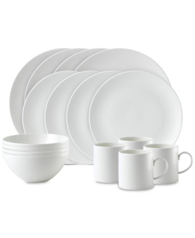 Wedgwood Gio 16-Piece Dinnerware Set, Service for 4