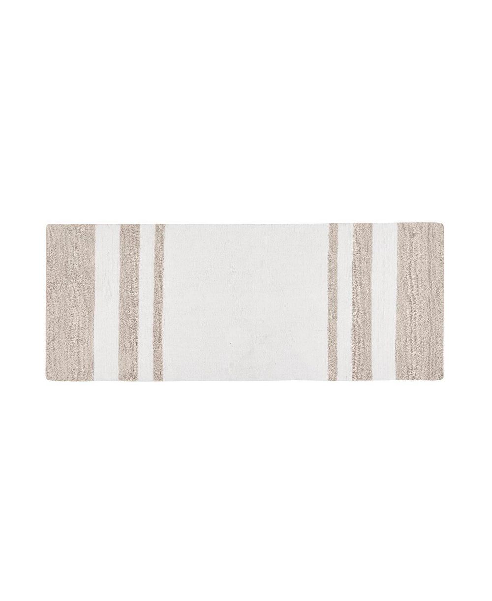 Madison Park Spa Reversible Cotton Bath Rug, 24" x 72"