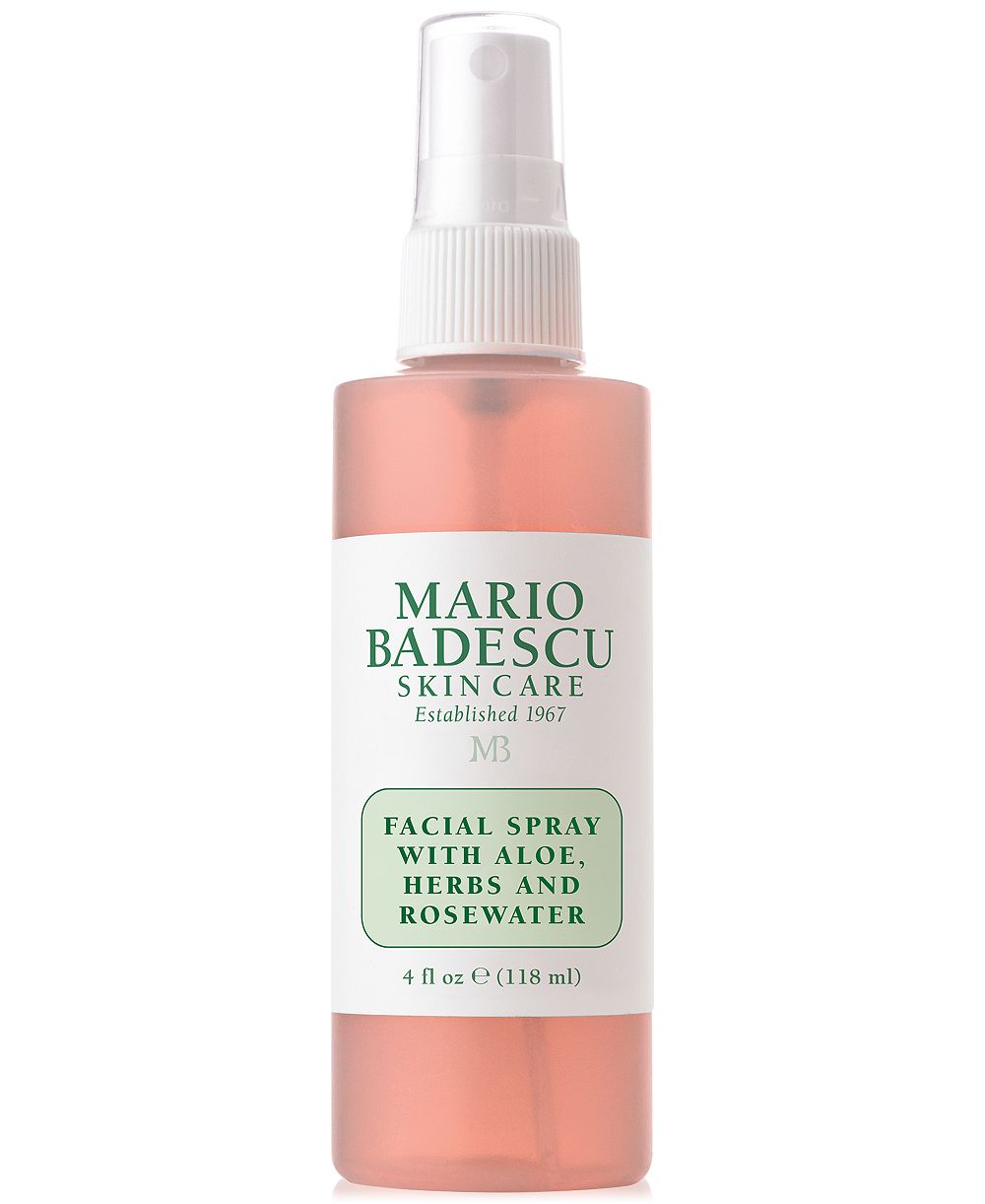 Mario Badescu Facial Spray With Aloe, Herbs & Rosewater, 4-oz.