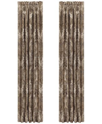 J Queen New York Bradshaw Window Panel Pair, 50" x 84"