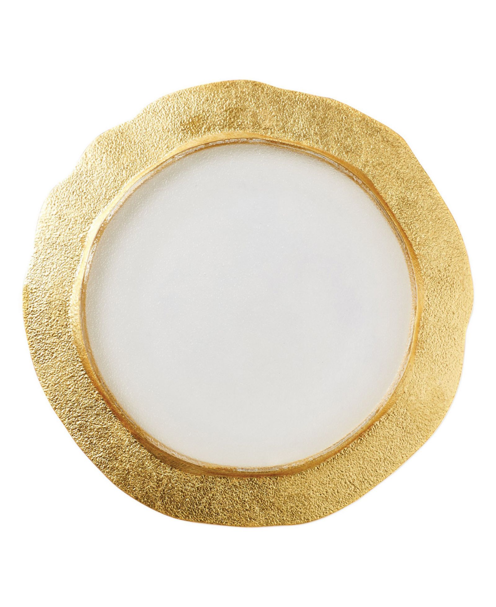 VIETRI Rufolo Glass Service Plate