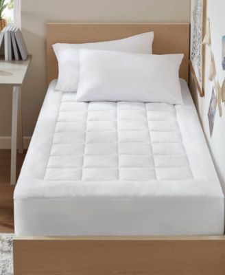 Madison Park Cloud Soft Plush Waterproof Mattress Pad, Twin