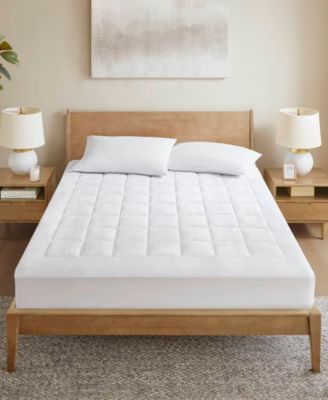 Madison Park Cloud Soft Plush Waterproof Mattress Pad, Full