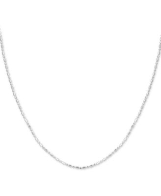 Ожерелье Giani Bernini Sterling Silver, 18" Dot Dash Chain