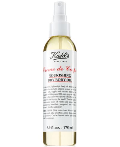 Kiehl's Since 1851 Creme de Corps питательное масло для сухого тела, 5.9-oz.