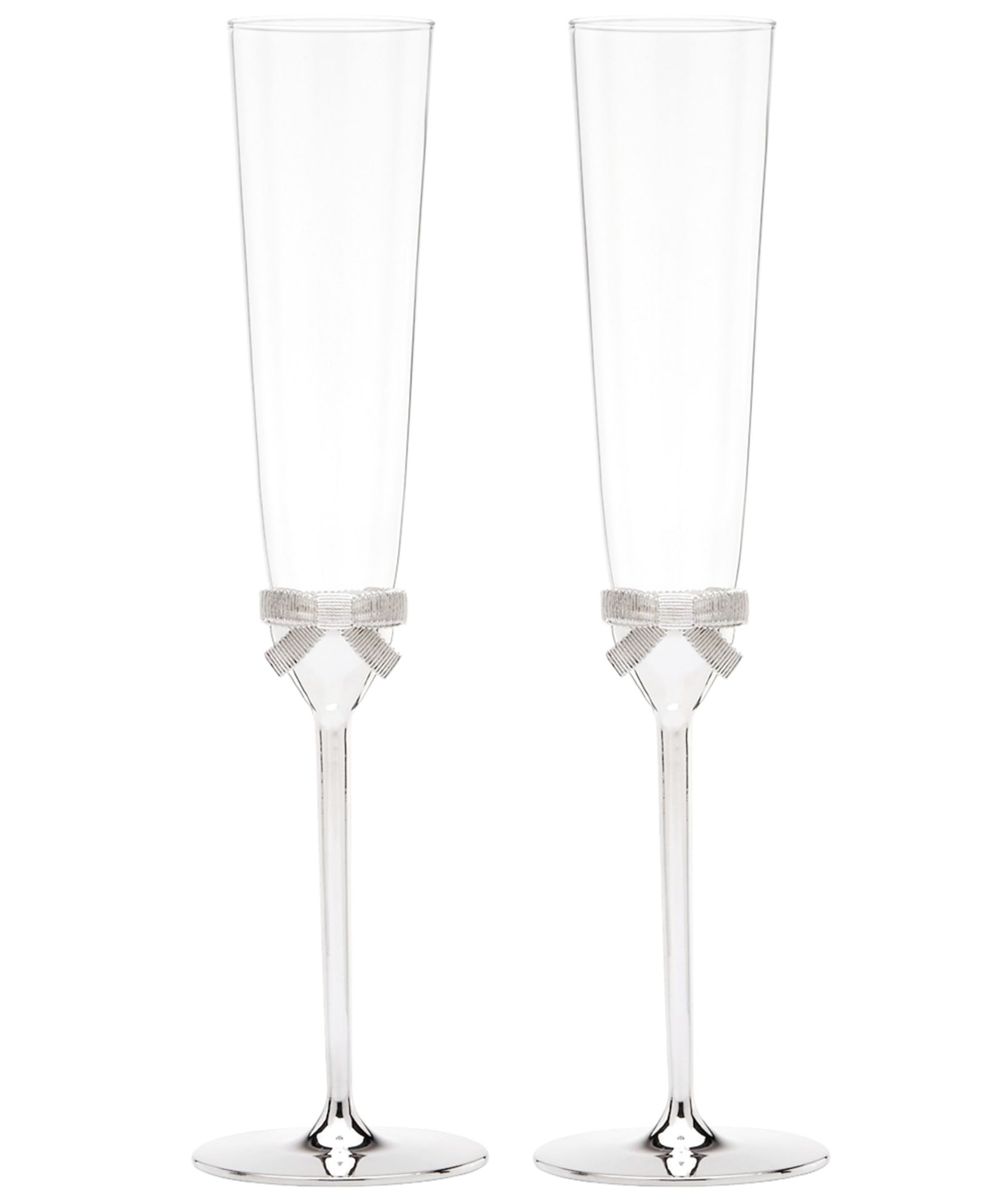 kate spade new york Set of 2 Grace Avenue Toasting Flutes