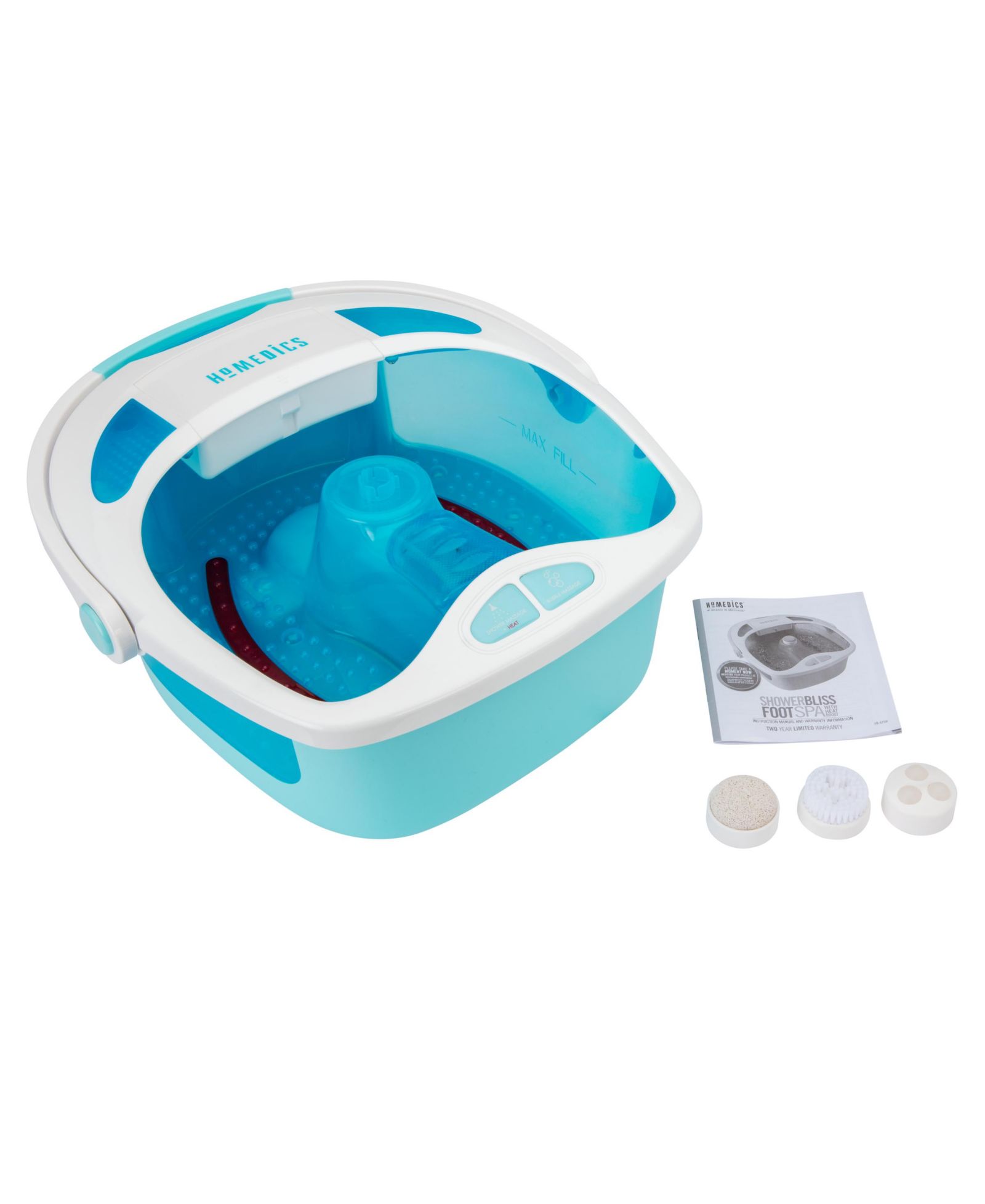 Массажер для ног с подогревом HoMedics FB-625 Shower Bliss