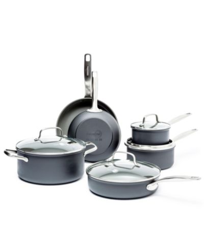 Набор кухонной посуды GreenPan Chatham Ceramic Non-Stick, 10 предметов