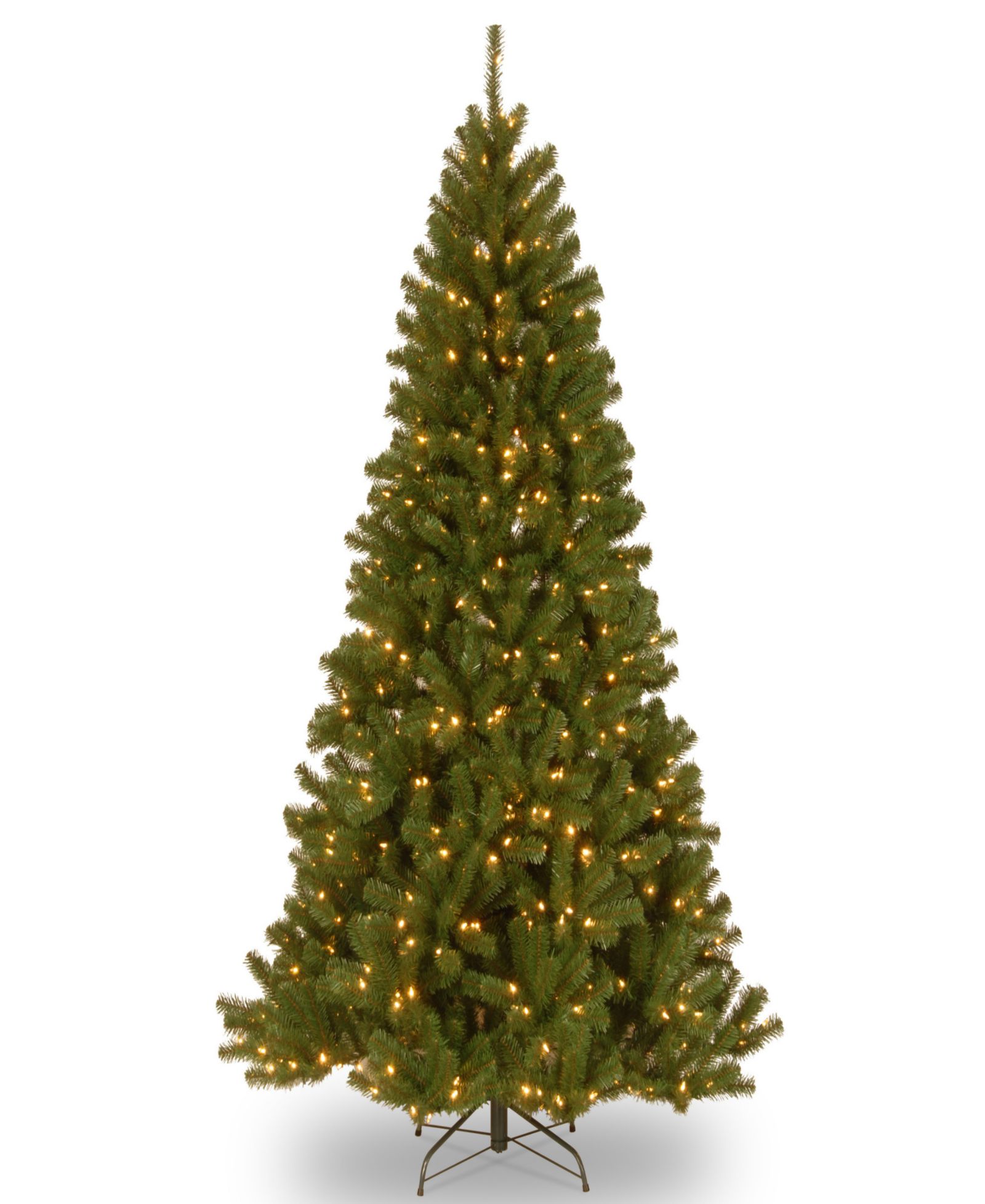 National Tree Company 7.5' North Valley Spruce Hinged Tree